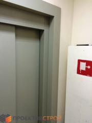 Изготовление и монтаж обрамлений дверей шахты лифта