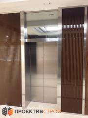 Лифтовые обрамления сложной геометрической формы