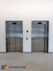 Облицовка дверей шахты лифтов KONE нержавеющей сталью